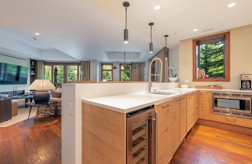 Vail Condo | Remodeled Ritz-Carlton by InvitedHome | Media Room, Patio, Pool, Hot Tub, Golf