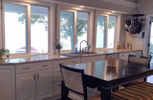 Gypsum House | Renovated LAKEFRONT home with AMAZING water views!