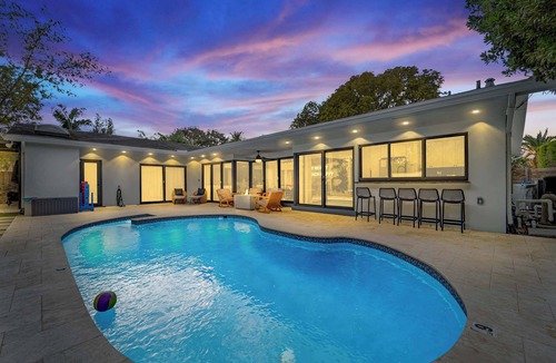 Imperial Point House | Resort Style Backyard~Heated Pool~Hot Tub~Fire Pit