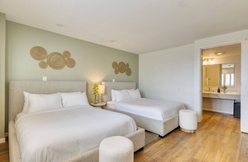 Diamond Crestview Hotel | Rooftop Ocean Views + Pool + Hot Tub | Walk to Beach, Galleries + Restaurants