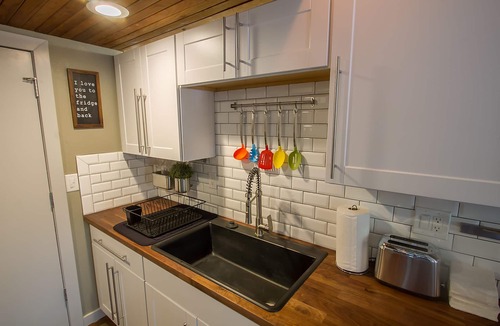 Colorado Springs House | Rustic-Modern Townhome A in Ivy Wild/Downtown