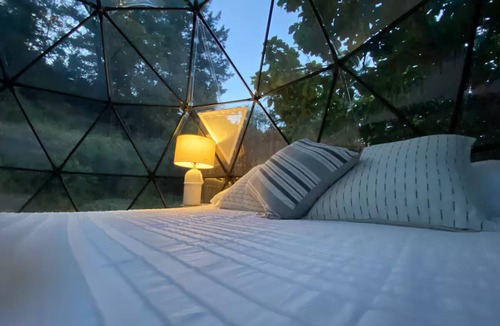 Silicon Valley RV Rental | Saratoga Redwood Dome Tents