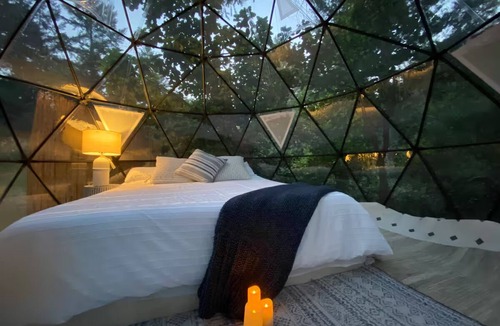 Silicon Valley RV Rental | Saratoga Redwood Dome Tents