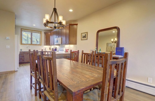 Frisco Condo | Secluded and peaceful townhome w/hot tub and amazing views of Lake Dillon