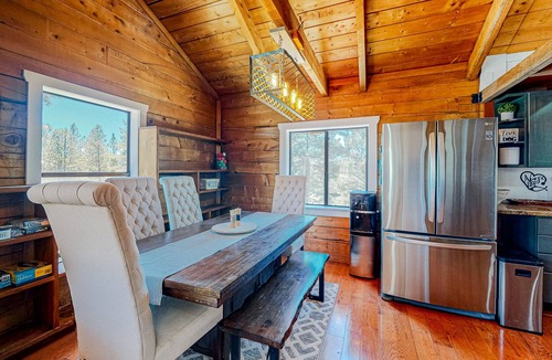 Pagosa Springs House | Secluded, dog-friendly home with private hot tub, deck, games, grill & firepit