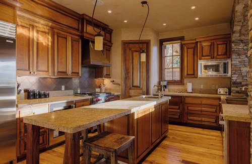 Mountain Village Cabin | See Forever Cabin by InvitedHome | Walk to Hike and Festivals, Fireplace, Views