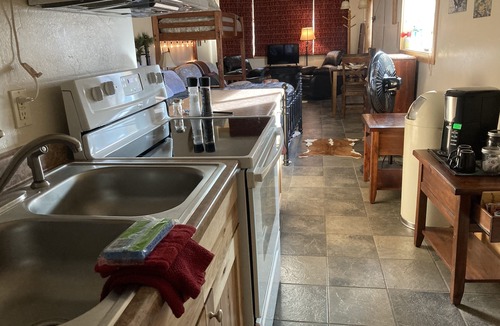 Parshall Apartment | Self care Spa amenities Remote wilderness location no crowds. Adequate vehicle!