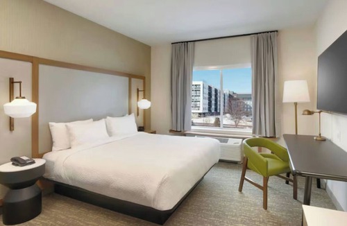 Union Square Hotel | Serene Stay w/Pool & Fitness Center | Ideal Denver West Location Near Red Rock