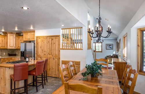 Blue River House | Sherwood Forest Home: Peaceful Wooded Setting, Hot Tub