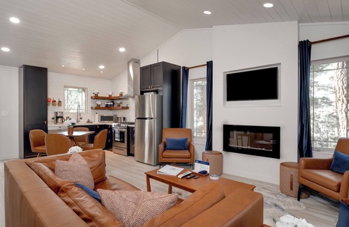 Angel Fire Cabin | Six Cabins on the same property- King Beds, AC, Firepit, Smores, Sledding