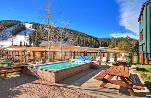 East Village at Copper Condo | Ski in/out Cozy Efficiency in East Village with available hot tub! FP211