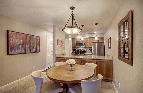 Peak 8 Condo | Ski In-Out! Snowflake Chair and Town Access!