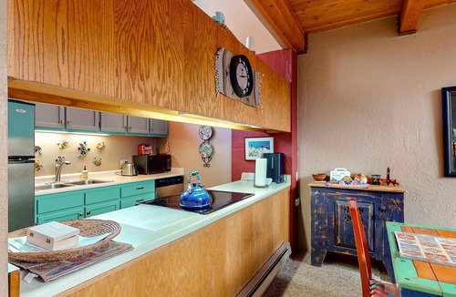 Taos Ski Valley Condo | Ski Valley View - Balcony, Walk to Lifts & Town