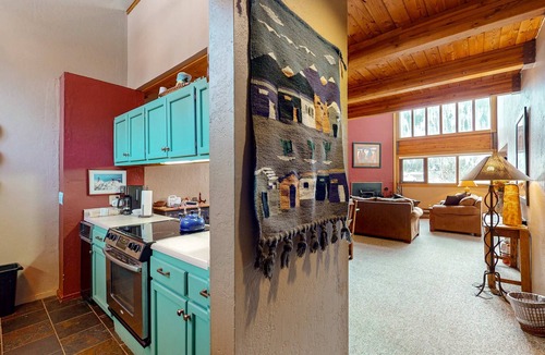 Taos Ski Valley Condo | Ski Valley View - Balcony, Walk to Lifts & Town