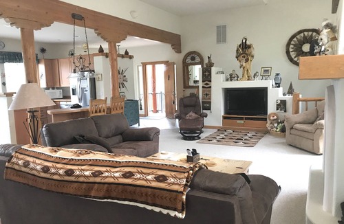 Pagosa Springs House | Southwestern Adobe Style Home with Extraordinary Mountain Views