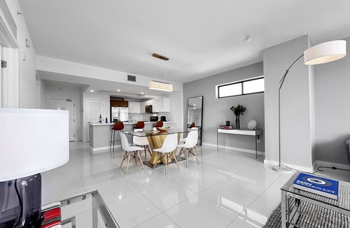 Bay Harbor Islands Apartment | Spacious and Comfortable 2BD Skyline Apt | Balcony, Kitchen and Daily Housekeeping