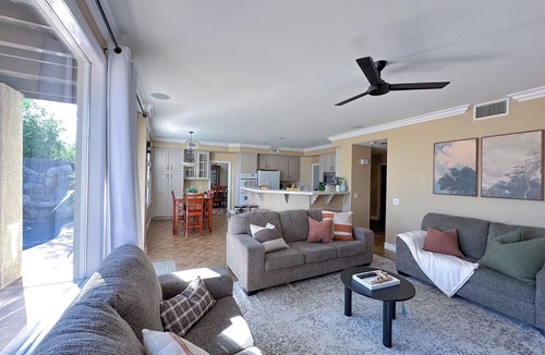 Moreno Valley House | Spacious Family Oasis with Modern Amenities, Pool, BBQ, and Fire Pit
