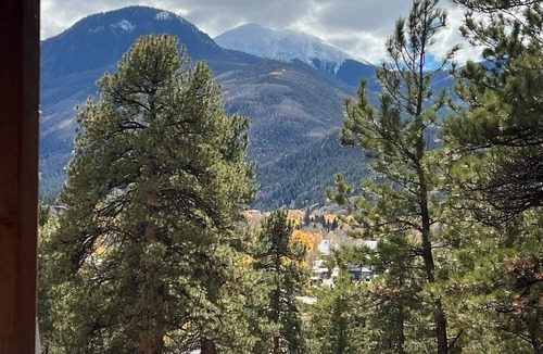 Lake City House | Spacious log cabin with a private gazebo view of Red Mountain!