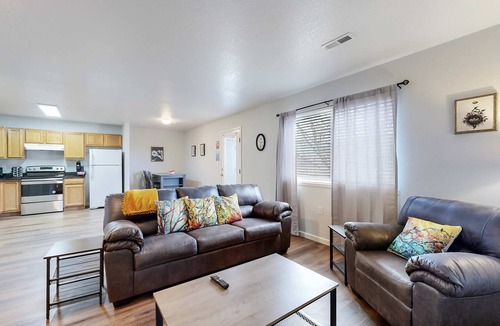 Brighton Condo | Spacious Two-Bed Updated Near DIA easy Denver Access
