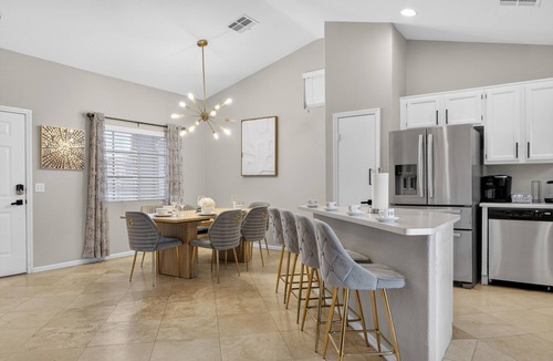 North Las Vegas House | Spectacular 5BR Home: Pool and Relaxing Space!