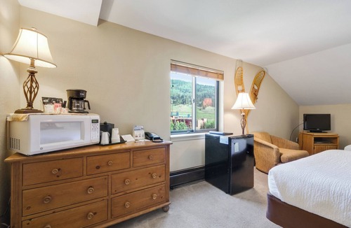 Copper Mountain Village Cabin | Spruce Lodge Hotel Style Room with 2 Beds #492 by RedAwning
