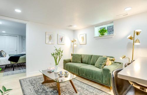 Washington Park West Apartment | Steps from Wash Park: Modern Apt, Patio + Parking