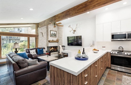Snowmass Village Condo | Stunning Mountain Views! Pool, Hot Tub, Parking, Elevator & Easy Hiking/Mountain Biking Access