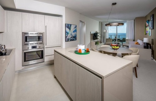 Hollywood South Central Beach Resort | Stunning Ocean View Condo at LYFE Resort- Beachfront Escape