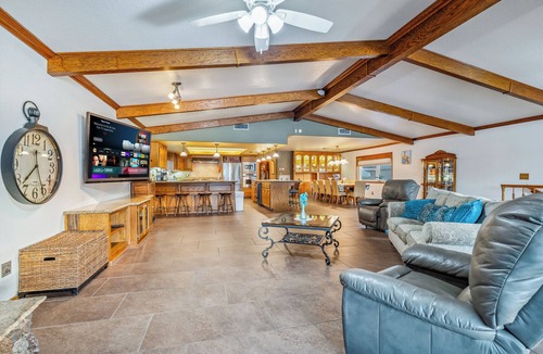 Holiday Shores House | Stunning Riverfront Home with Pool