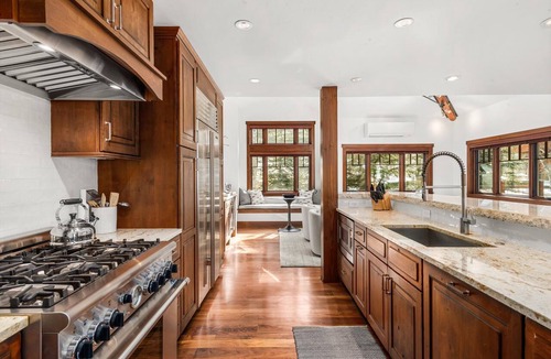 Snowmass Village House | Stunning Snowmass Village home, steps away from ski-in/out access & with AC!