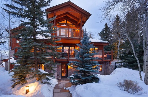 Snowmass Village House | Stunning Snowmass Village home, steps away from ski-in/out access & with AC!