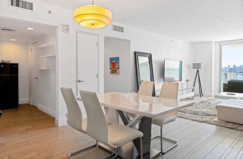 West Avenue Condo | Stunning View in South Beach 2 Bedroom 2 Bath with Balcony