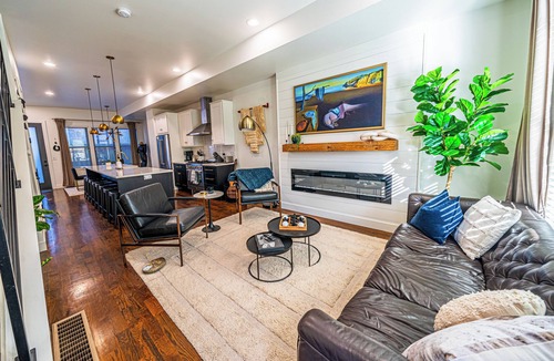 Curtis Park House | Stylish RiNo Townhome with Rooftop Patio Walkable to Downtown, Larimer, Ballpark