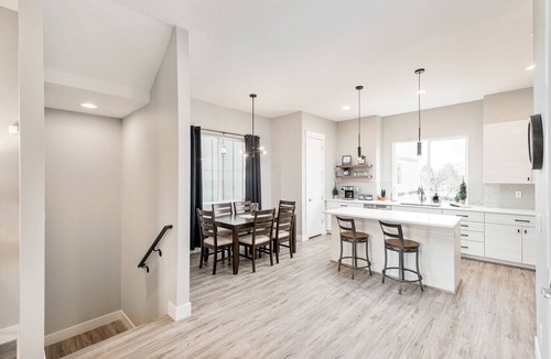 Lamar Heights Area House | Sunny, modern home to work & play near Olde Town
