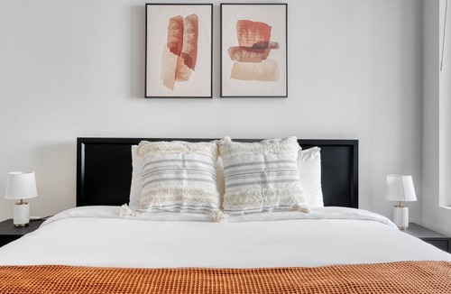 Fremont Apartment | Tasteful San Bruno 1BR w/ A/C, Gym & Pool, nr SFO Airport, by Blueground