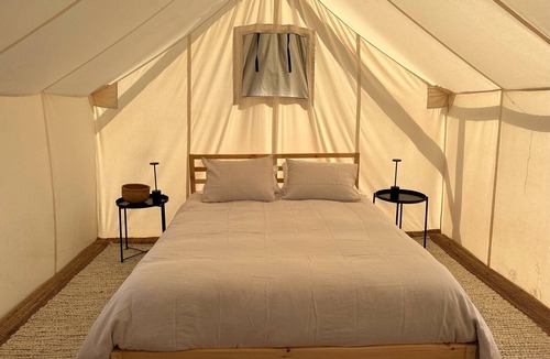 Villa Grove RV Rental | Tent 2 at Red Moon Ranch- Glamping!