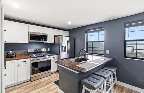 Russells Point House | The Loft on Waterbury - Loft with a water view!