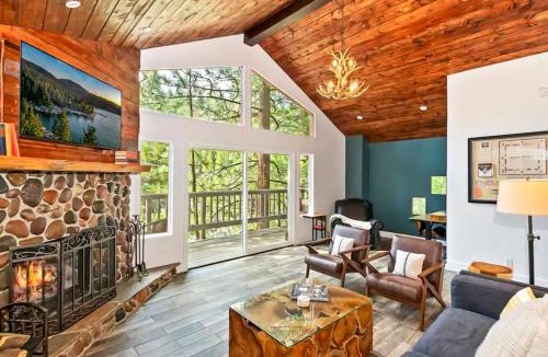 Lake Arrowhead Villa | The Mighty Pines Retreat + Large Patio + BBQ+View!