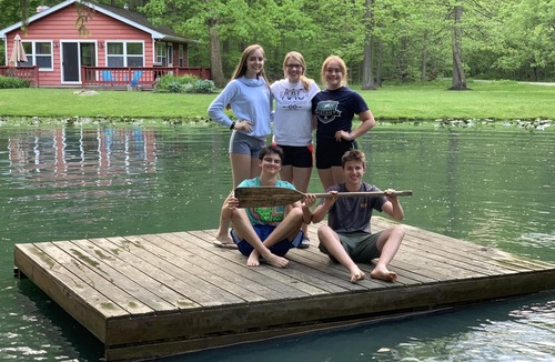 Austinburg Cabin | The Pond Cottage at Rustic River Retreats-quiet & secluded Wine Country getaway