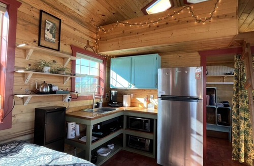 Orchard City House | The Turquoise Door at Triple View Tiny Houses