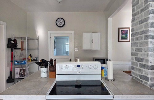 Haxtun House | This single-level home offers a simple, comfortable layout.