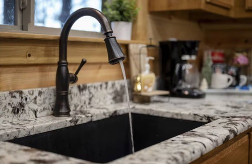 Almont Apartment | Three Bears Hideout Luxury Mountain Cabin Getaway for Families Groups