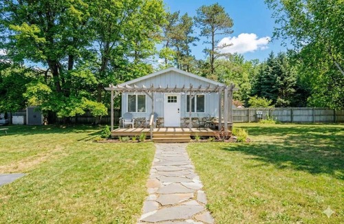Northport House | Tiny home with shared beach on Grand Traverse Bay