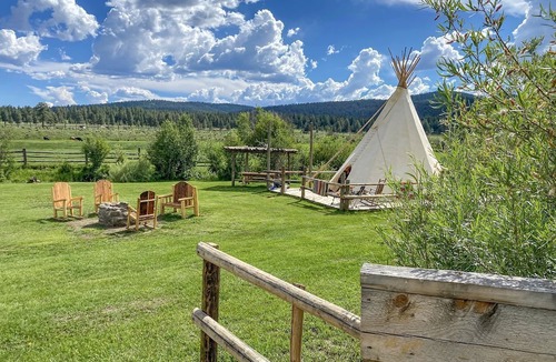 Petaca Cabin | Tres Piedras Glamping Tipis for a Nature Escape near Taos