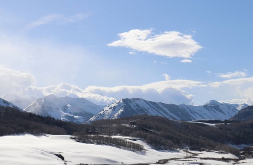 Mount Crested Butte Apartment | True ski-in/out! Renovated, pet-friendly master suite