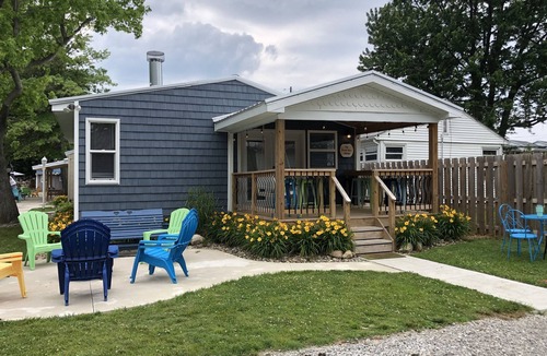 Geneva-on-the-Lake Cottage | Tucker’s Beach Glass Cottage with lake view.