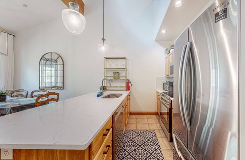 Willow Grove Condo | Two-story, riverfront condo with balcony & fireplace - close to everything