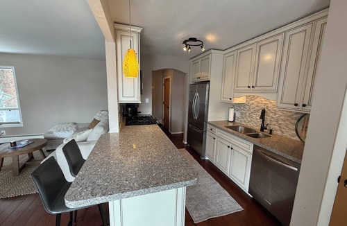 Vail Condo | Updated 1-bedroom condo in Vail with a view, designated free parking, free bus!