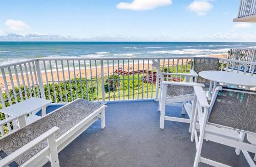 Seawinds Condo Apartment | Updated direct oceanfront 2/2, corner condo with private balcony, heated pool and garage