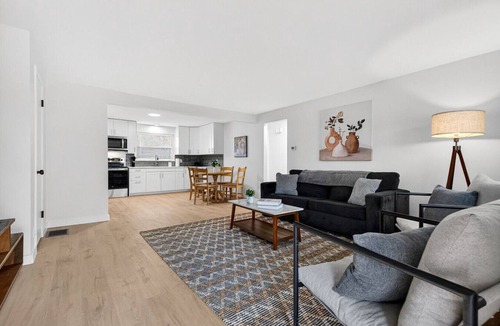 North Canton Apartment | Upscale & Serene | Patio | Garage